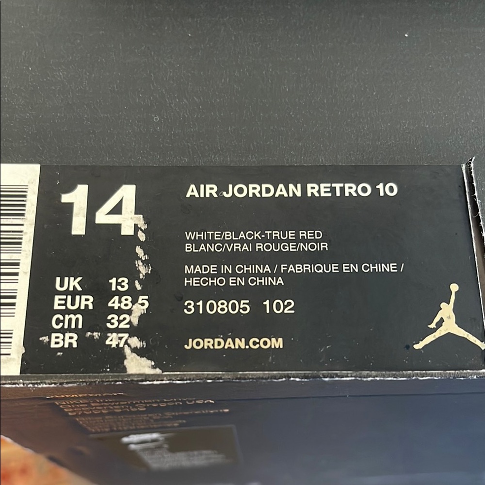 Air Jordan Retro 10 Sneakers